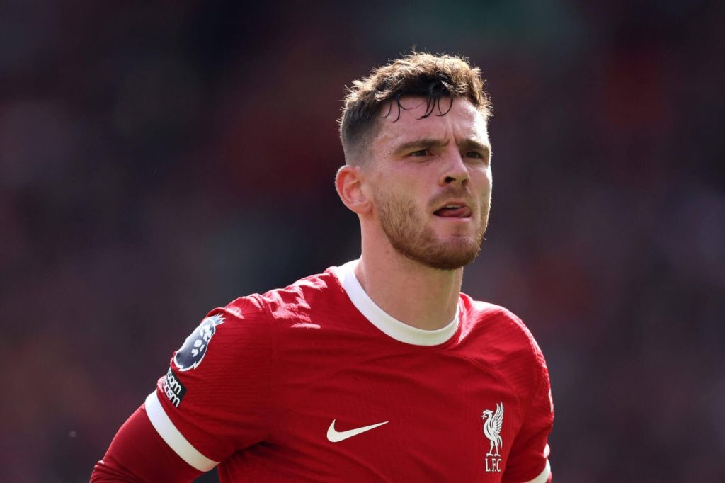 Đội hình Liverpool Andy Robertson